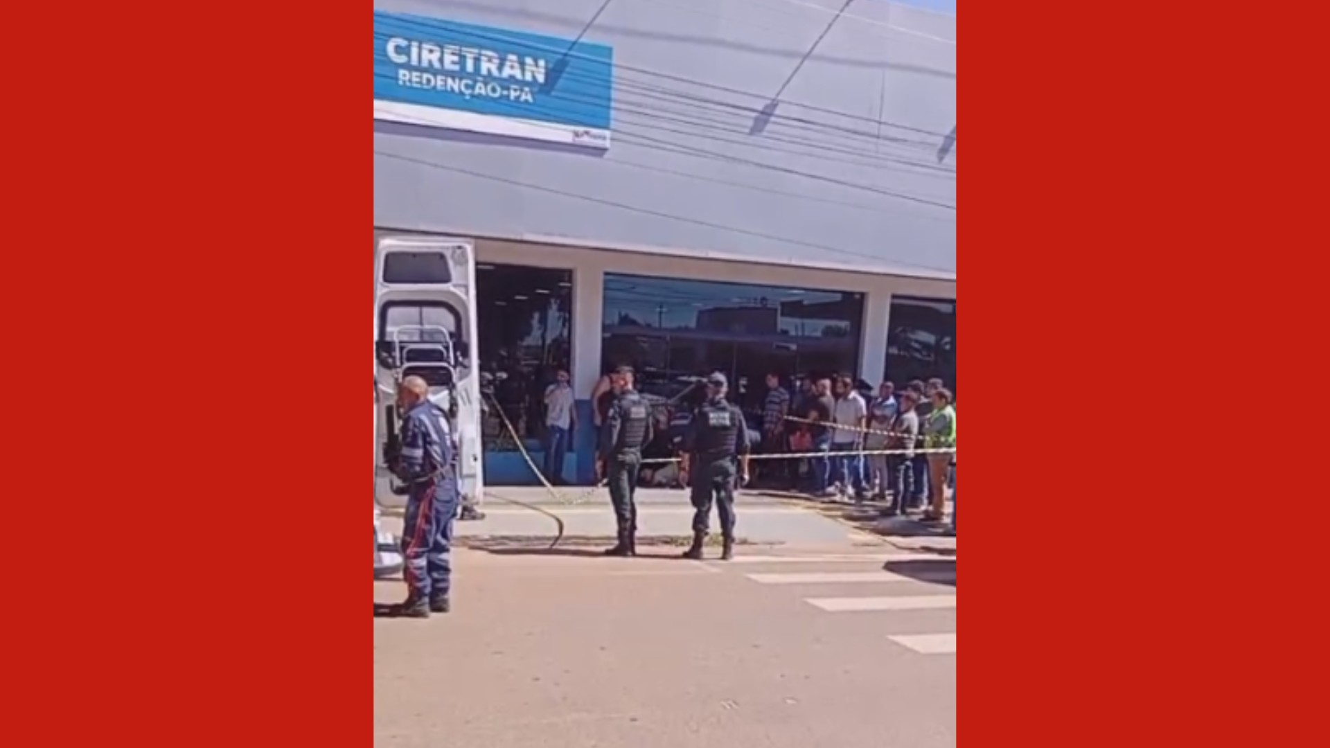 Homem é morto a tiros em frente ao Ciretran de Redenção, no sul do Pará